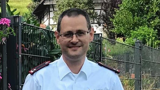 Markus Decker ist der Gesamtkommandant der Stein­acher Feuerwehr.